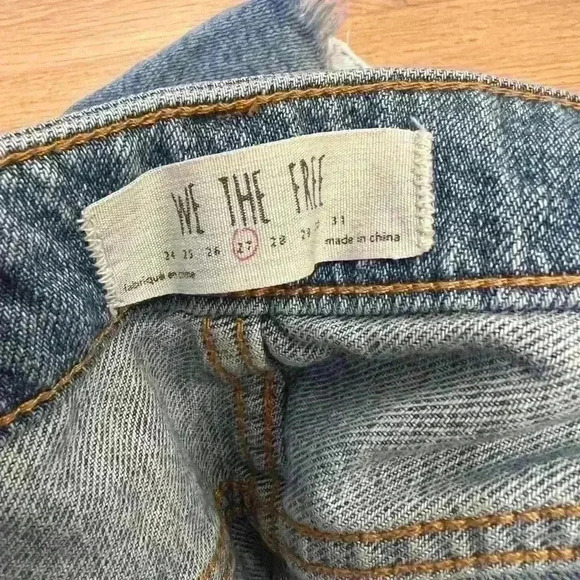 We The Free By Free People Patchwork Mini Denim Skirt - Picture 6 of 6